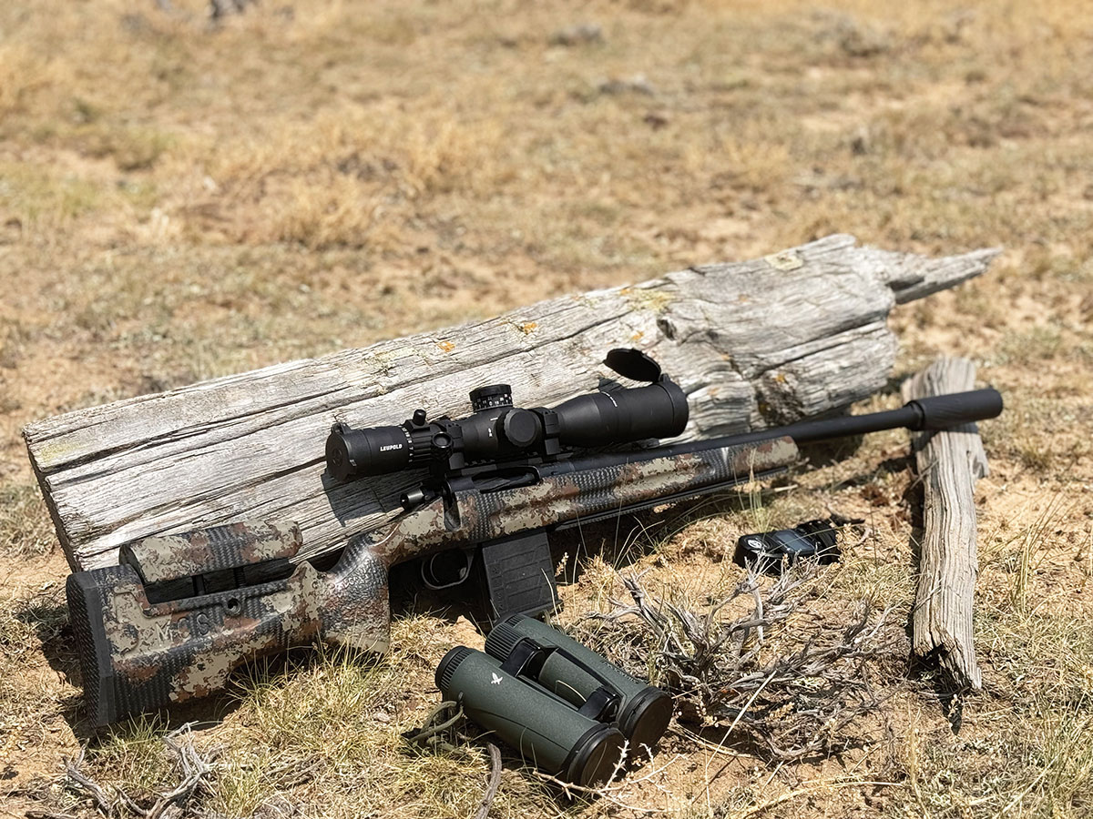 This custom-built rifle chambered in 22 ARC was a personal favorite and performed extremely well with a Thunder Beast suppressor to keep the shooting more civilized.